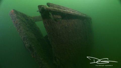 WZT - das Wrack auf 13m